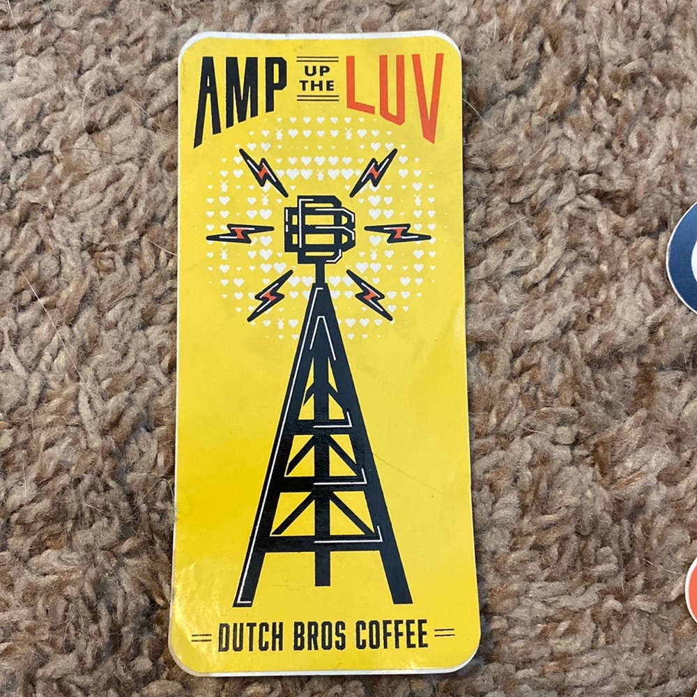 Dutch bros sticker